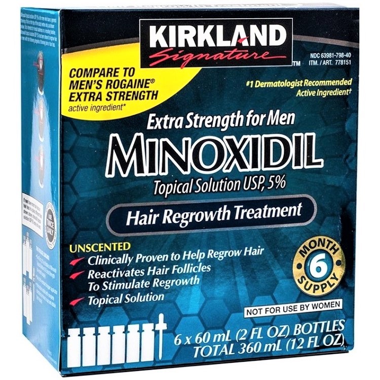 KIRKLAND SIgnature Minoxidil Лосьон для Роста Волос - купить с доставкой по всей территории России | Интернет магазин Parfumart