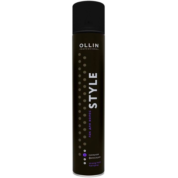 OLLIN PROFESSIONAL STYLE Лак для Волос Сильной Фиксации