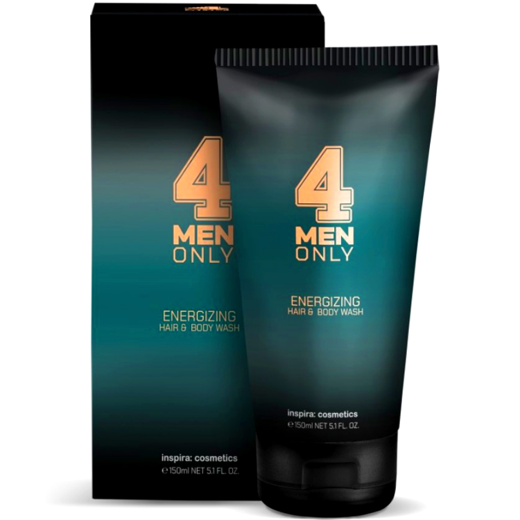 Inspira Cosmetics 4 MEN ONLY Гель Тонизирующий Очищающий для Волос и Тела