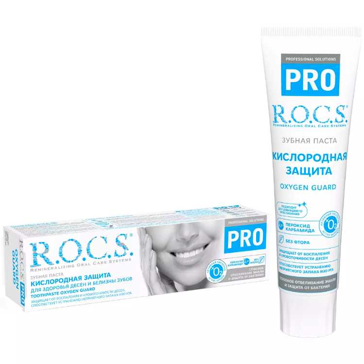 R.O.C.S. PRO Зубная Паста Кислородная Защита