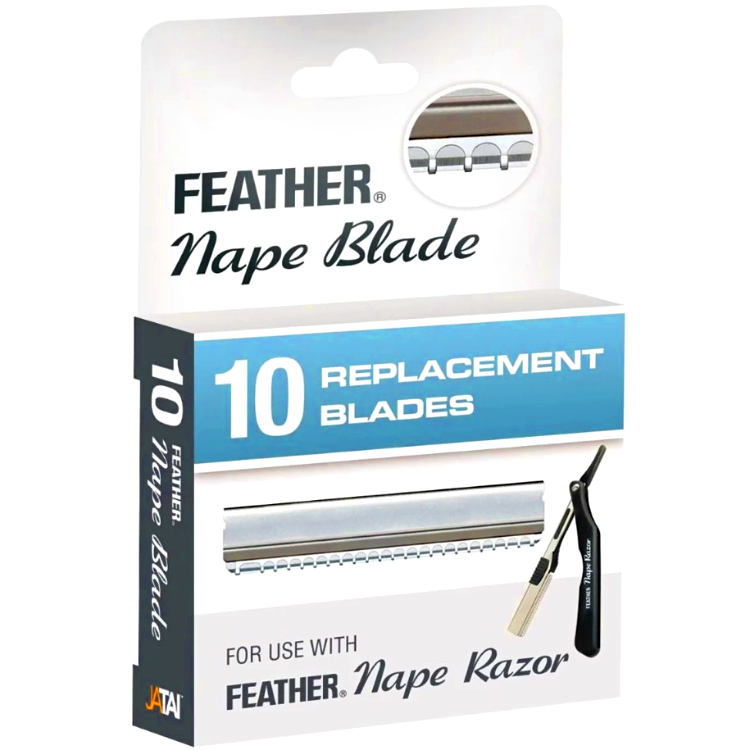 Feather Лезвия для Стрижки Nape Razor Blade NP-10