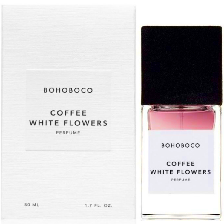 BOHOBOCO COFFEE WHITE FLOWERS