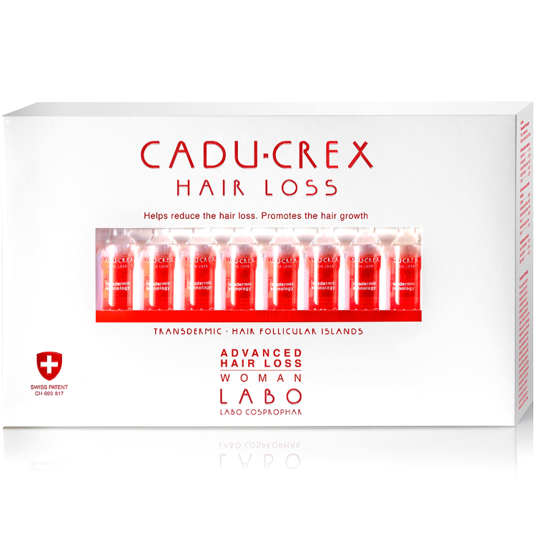 CRESCINA CADU-СREX ADVANCED Ампулы при Выпадении Волос Средней Стадии для Женщин