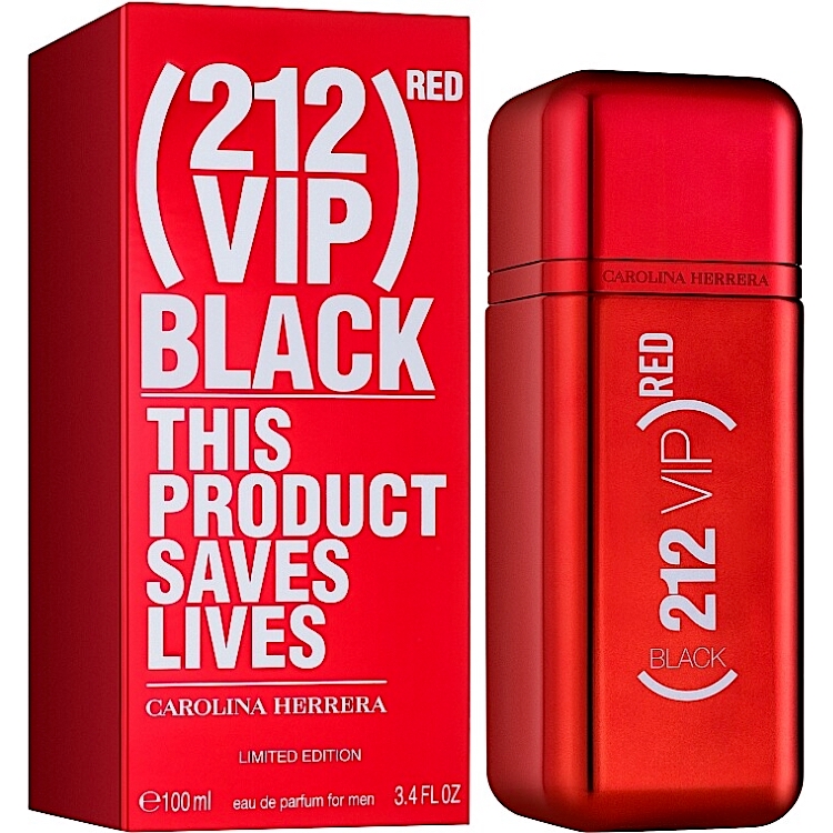 CAROLINA HERRERA 212 VIP BLACK RED