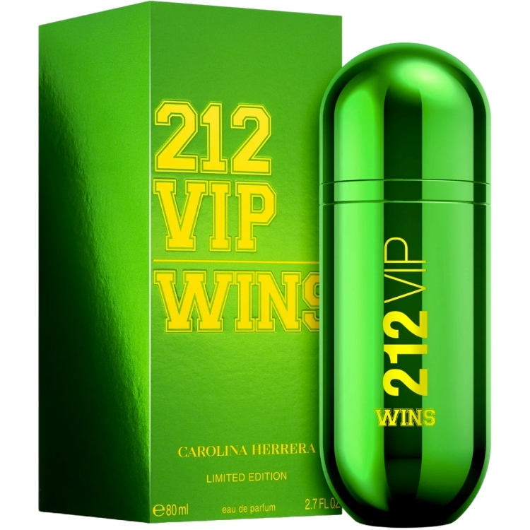 Carolina Herrera 121 VIP men. 212 Wins.