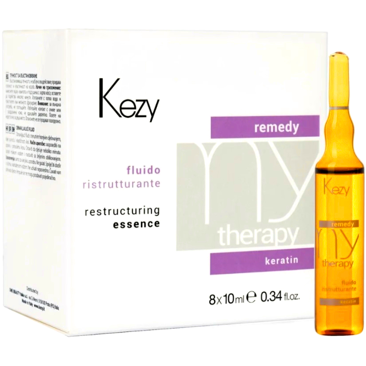 Kezy My Therapy Remedy Keratin Флюид Восстанавливающий