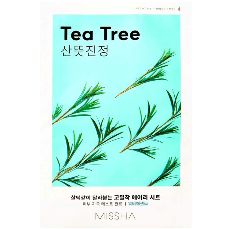 MISSHA AIRY FIT Маска Тканевая для Лица Tea Tree