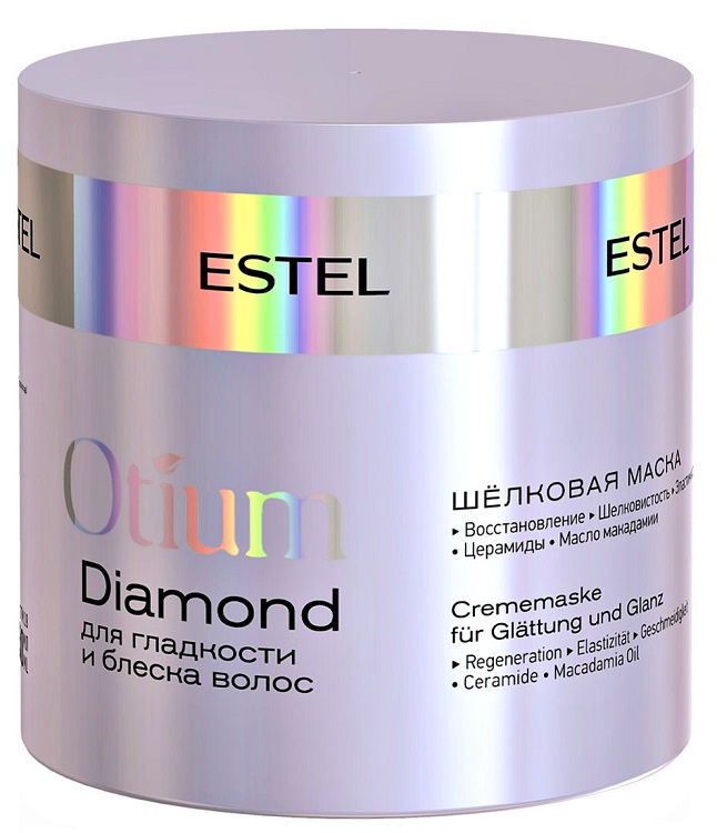 Estel Otium Diamond Маска Шелковая для Гладкости и Блеска Волос