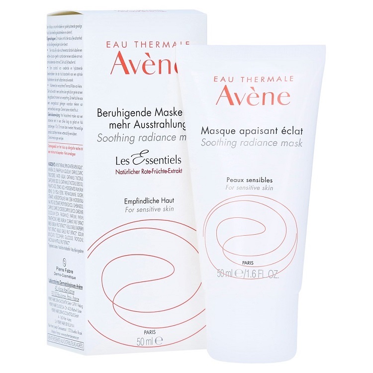 Avene Skin Care Маска для Лица Успокаивающая Увлажняющая c Эффектом Сияния