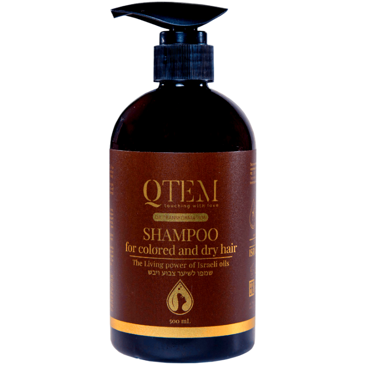 QTEM OIL TRANSFORMATION Шампунь для Окрашенных и Сухих Волос