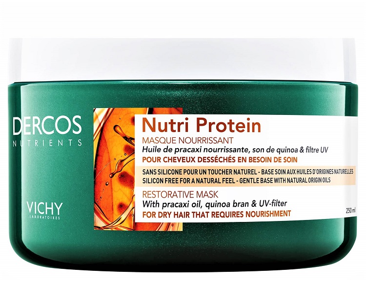 VICHY DERCOS NUTRIENTS Nutri Protein Маска для Волос Восстанавливающая