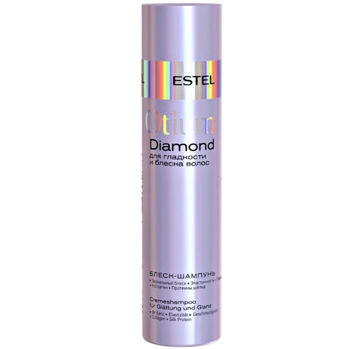 ESTEL Otium Diamond Шампунь-Блеск для Гладкости и Блеска Волос