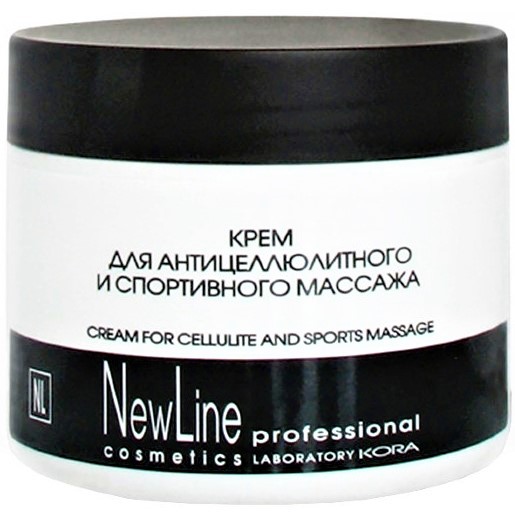 New Line Cosmetics Professional Крем для Антицеллюлитного и Спортивного Массажа