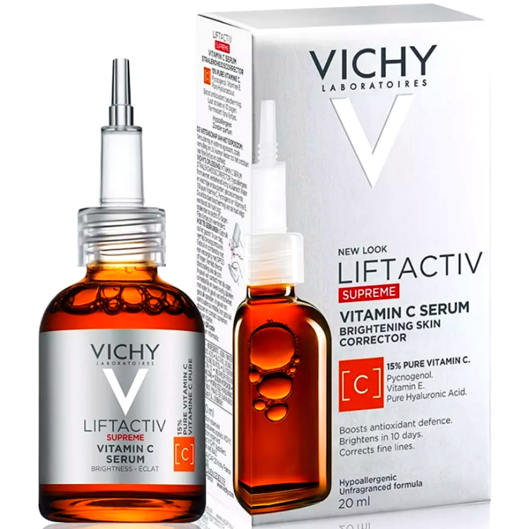 VICHY LIFTACTIV SUPREME Сыворотка для Антиоксидантной Защиты Кожи с Витамином С