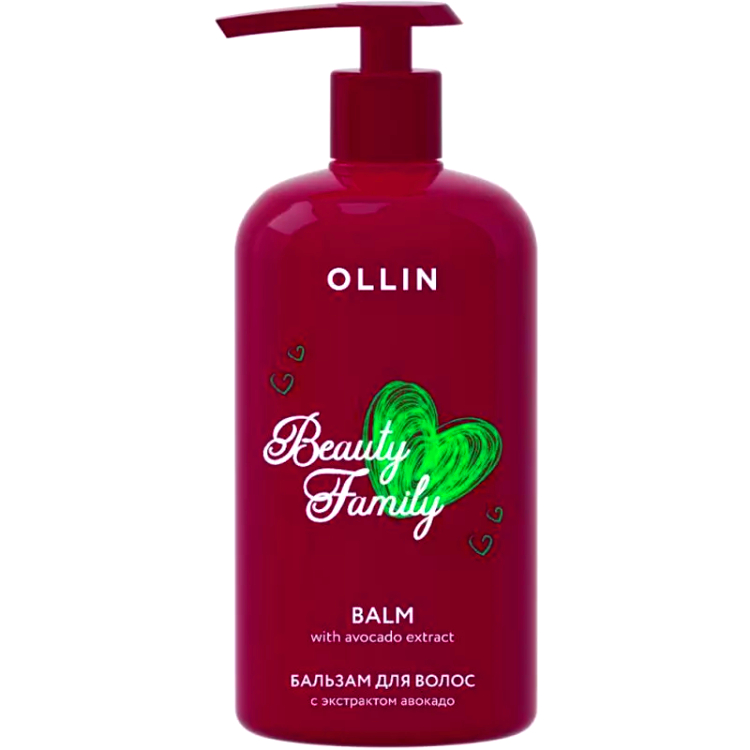 OLLIN PROFESSIONAL Beauty Family Бальзам для Волос с Экстрактом Авокадо