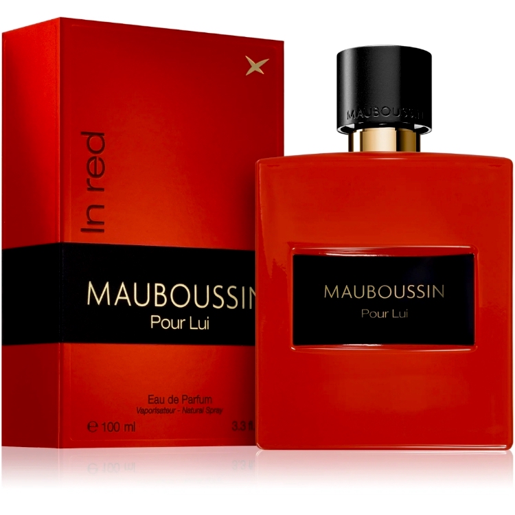 MAUBOUSSIN Pour Lui in red
