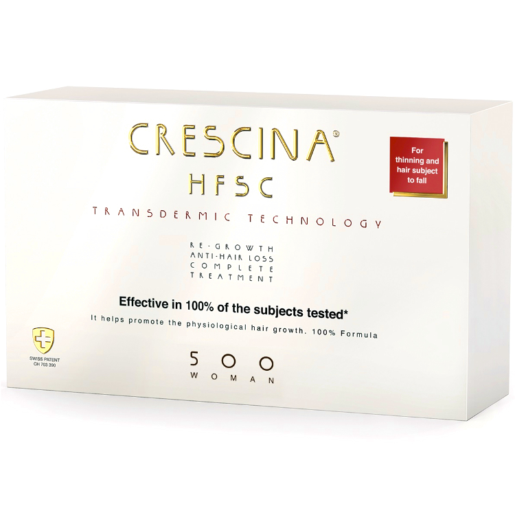 CRESCINA HFSC Лосьон для Стимуляции Роста Волос + Лосьон Против Выпадения Волос для Женщин 500