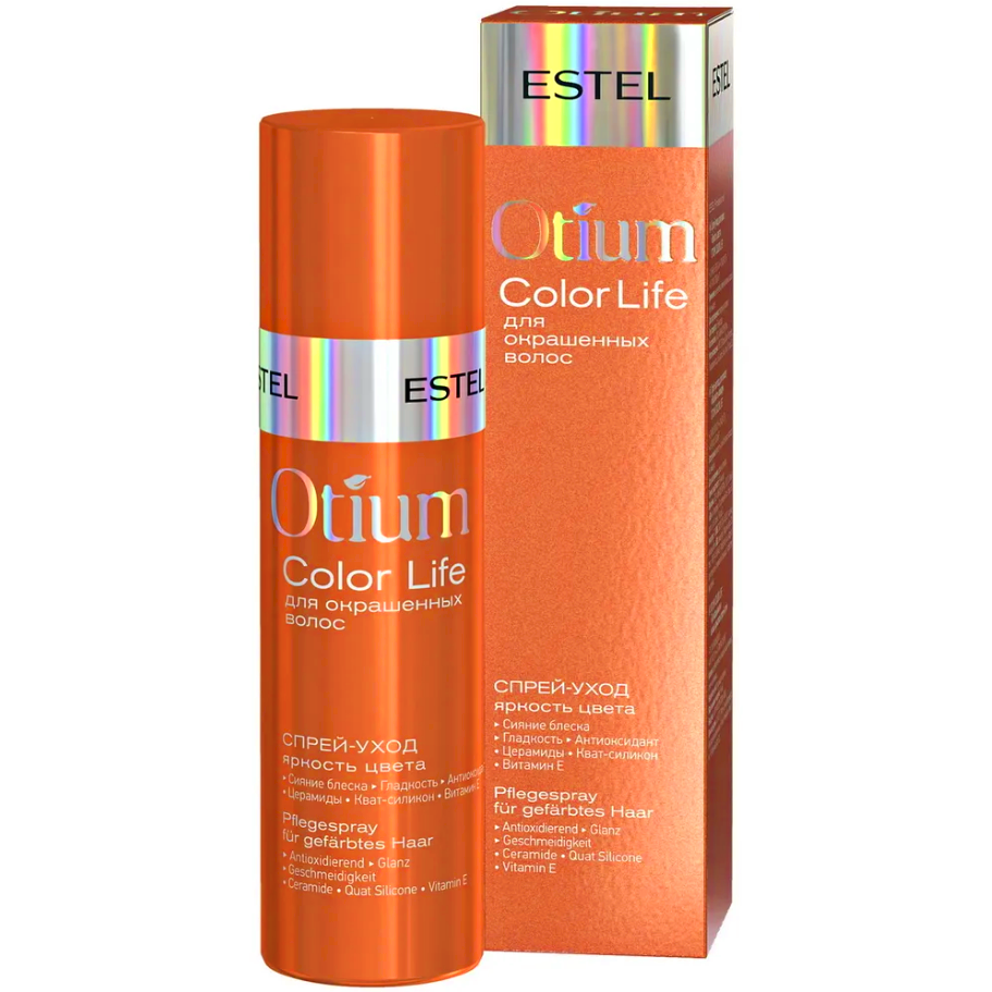 Otium color life. Estel professional Otium Miracle Revive Serum. Шампунь отиум колор лайф. Отиум для окрашенных волос. Солнцезащитный спрей для волос Estel с UV-фильтром.