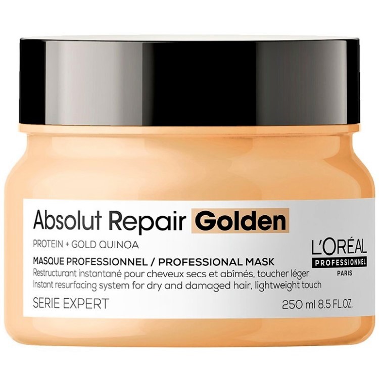 L’OREAL PROFESSIONNEL ABSOLUT REPAIR GOLD Маска с Золотой Текстурой для Восстановления Поврежденных Волос