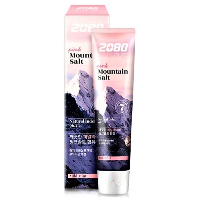 DENTAL CLINIC 2080 Pink Mountain Salt Зубная Паста Розовая Гималайская Соль