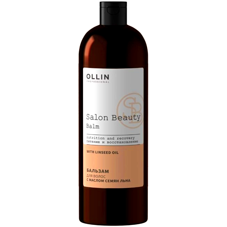 OLLIN PROFESSIONAL Salon Beauty Бальзам для Волос с Маслом Семян Льна