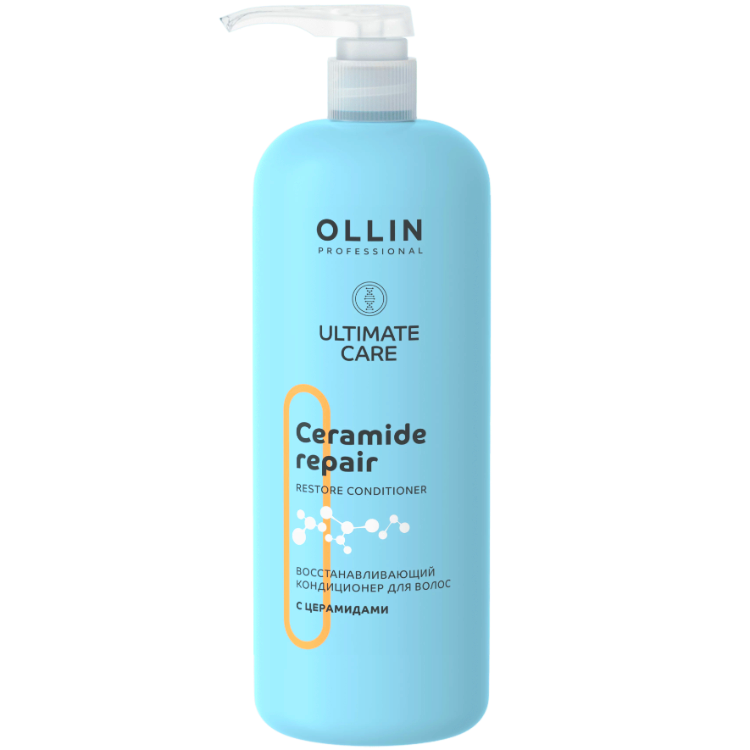 OLLIN PROFESSIONAL ULTIMATE CARE Кондиционер Восстанавливающий для Волос с Церамидами