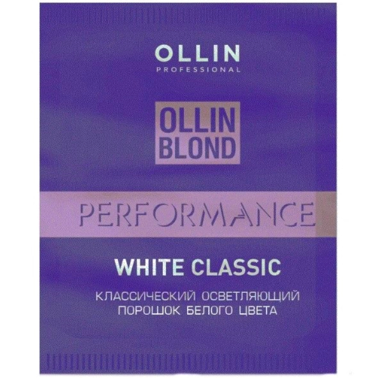 OLLIN PROFESSIONAL BLOND Порошок Осветляющий WHITE CLASSIC