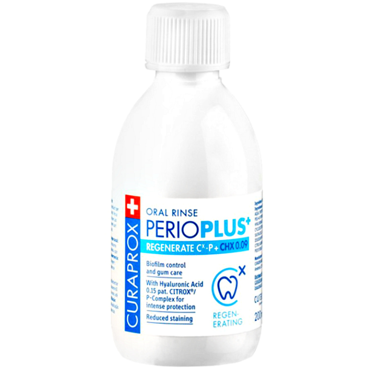 CURAPROX PERIO PLUS Жидкость-Ополаскиватель с Содержанием Хлоргексидина 0,09% REGENERATE