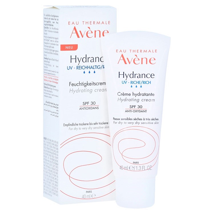 Avene Hydrance UV-Rich Крем для Лица Увлажняющий Насыщенный SPF30