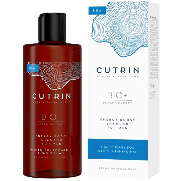 CUTRIN BIO+ Шампунь-Бустер для Укрепления Волос у Мужчин