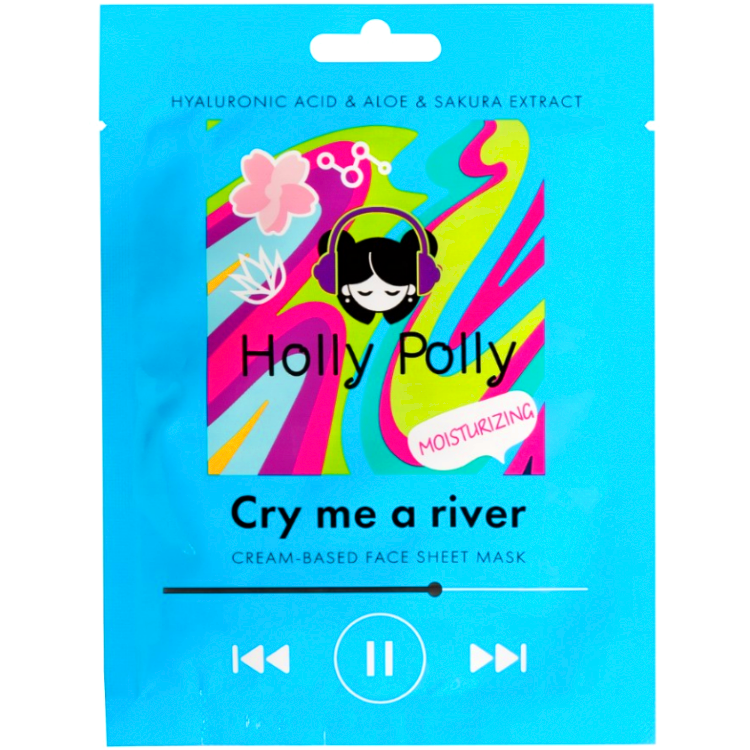 Holly Polly Face Маска для Лица Тканевая на Кремовой Основе Сry Me a River