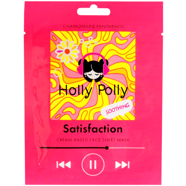 Holly Polly Face Маска для Лица Тканевая на Кремовой Основе Satisfaction