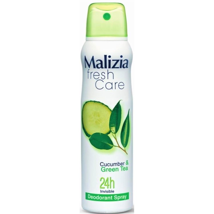 Malizia Fresh Care Дезодорант-Аэрозоль Огурец и Зеленый Чай Защита 24 Часа