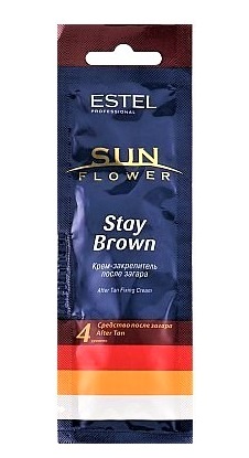 Estel Sun Flower Крем-Закрепитель После Загара Stay Brown