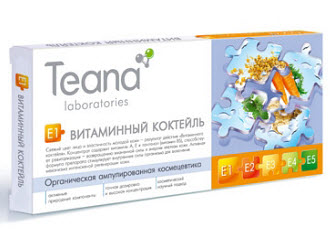 Teana Биоактив E1 Витаминный Коктейль Ампулы
