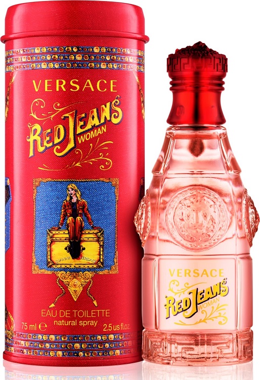 VERSACE Red Jeans