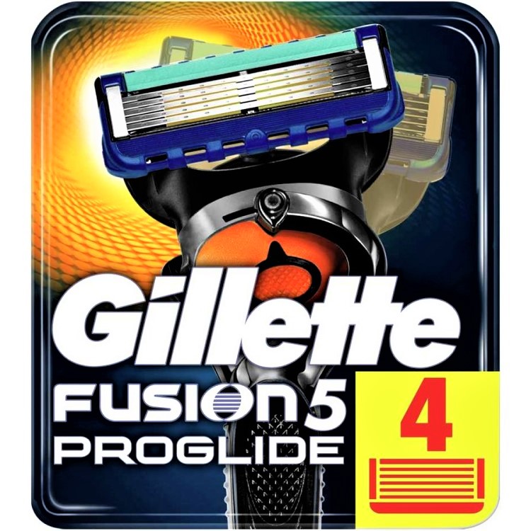 Gillette Fusion ProGlide Сменные Кассеты для Бритья