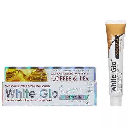 White Glo Зубная Паста Отбеливающая для Любителей Кофе и Чая