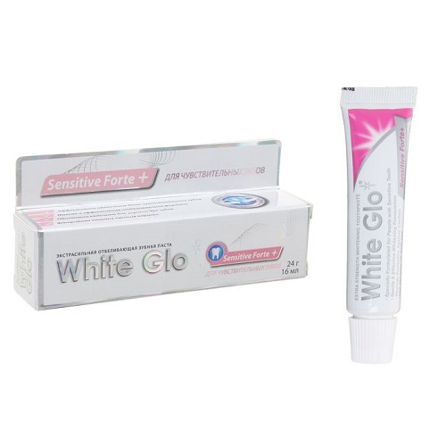 White Glo Sensitive Экстрасильная Отбеливающая Зубная Паста для Чувствительных Зубов