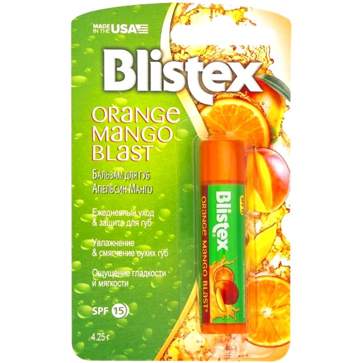 Blistex Бальзам для Губ Апельсин Манго